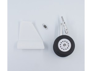 Xfly-Model J-65 Twin 70mm EDF Private Jet Main Landing Gear Set With Gear Door - Left